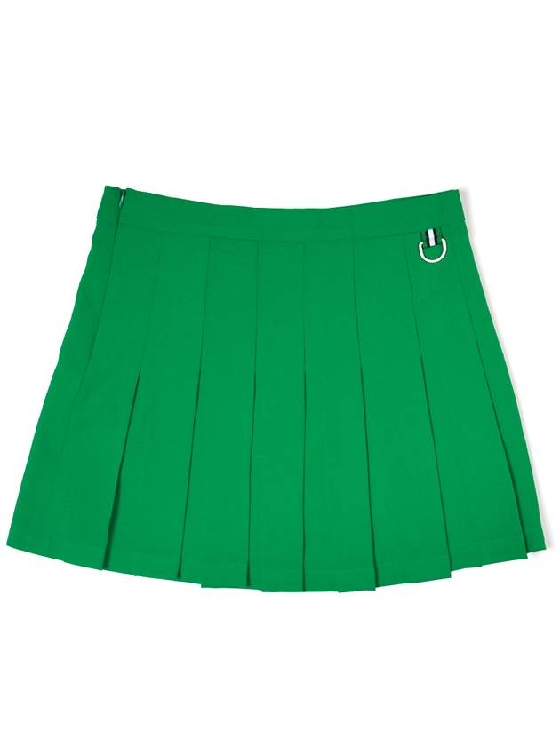 Women's Tennis Pleats Skirt Green - TRIMERE - BALAAN 4