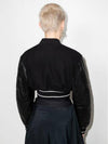 4G wool leather short bomber jacket black - GIVENCHY - BALAAN 6