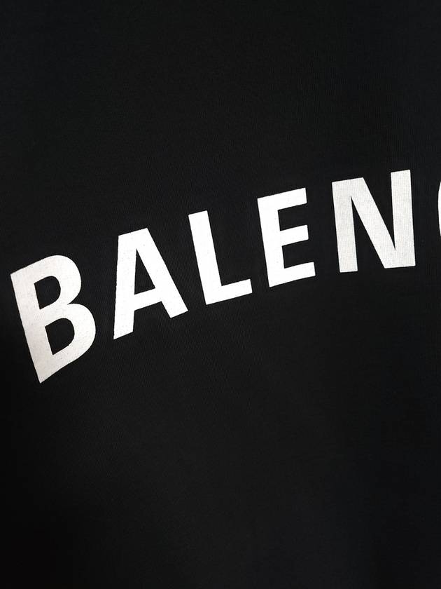 XS Back Logo Overfit Hoodie 556143 TAV37 1000 - BALENCIAGA - BALAAN 2