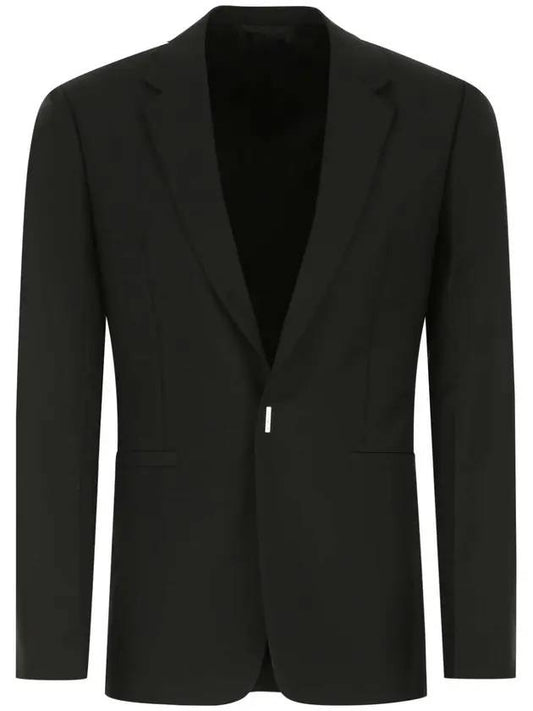 Single Breasted Jacket Black - GIVENCHY - BALAAN 1