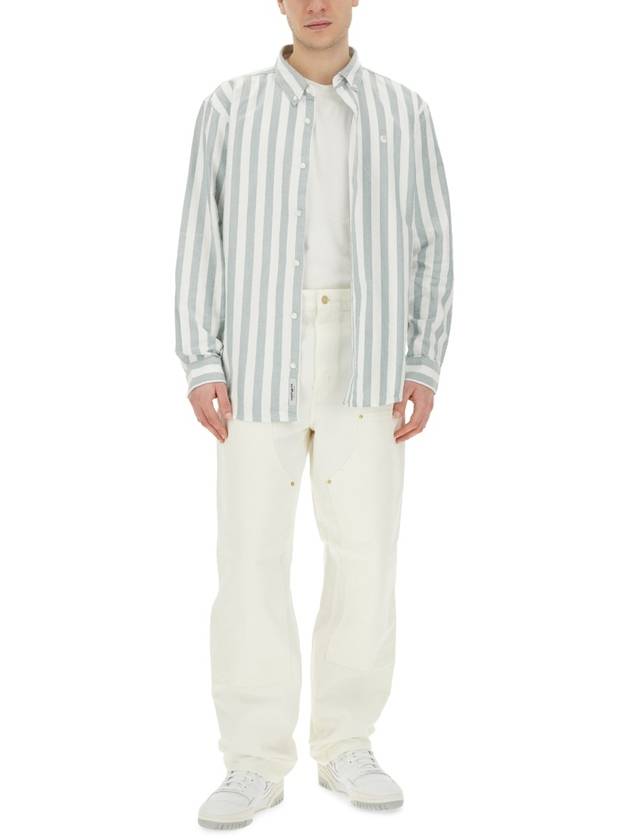 STRIPED SHIRT - CARHARTT WIP - BALAAN 1