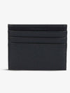 Logo 3-Fold Card Wallet Black - EMPORIO ARMANI - BALAAN 4