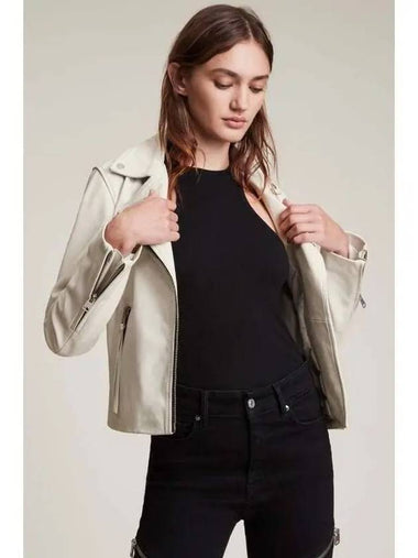 Dalby Biker WL018N 10 White - ALLSAINTS - BALAAN 1