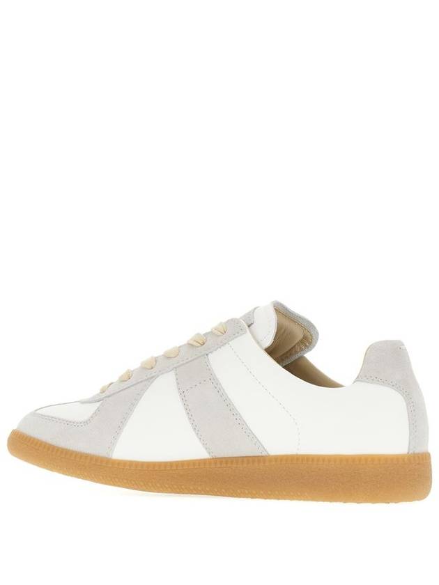 Replica Calfskin Low Top Sneakers White - MAISON MARGIELA - BALAAN 4