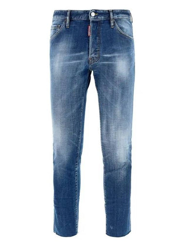 Cool Guy Crop Jeans Blue - DSQUARED2 - BALAAN 1