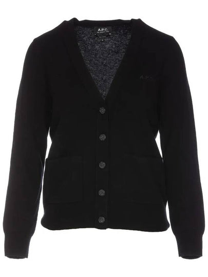 Louisa Wool Cardigan Black - A.P.C. - BALAAN 2