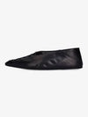 Women's Braided Detail Pointed Toe Flats Black - JIL SANDER - BALAAN 2