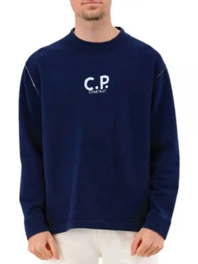 CP Company 24 Indigo Fleece Sweatshirt 16CMSS183A 110055W D11 - CP COMPANY - BALAAN 2