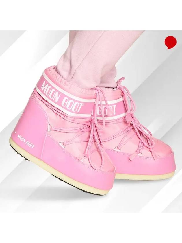Classic Low Winter Boots Pink - MOON BOOT - BALAAN 11