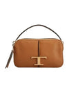 T Timeless Leather Cross Bag Brown - TOD'S - BALAAN 2