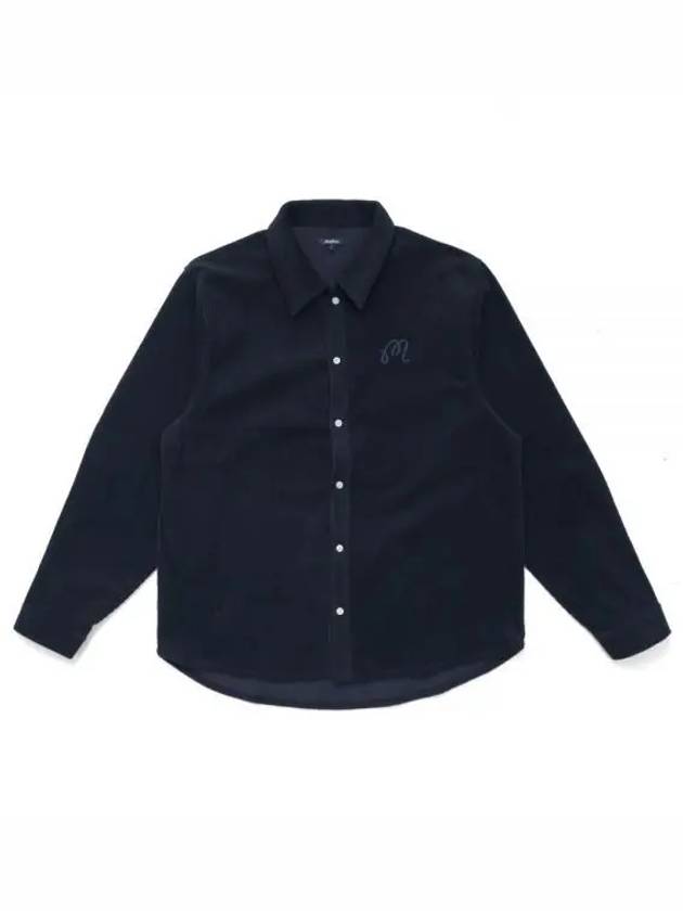 Men s Light Wide Whale Corduroy Shirt - MALBON GOLF - BALAAN 2