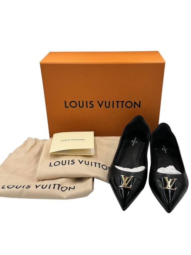 capucine flat ballerina black - LOUIS VUITTON - BALAAN 9