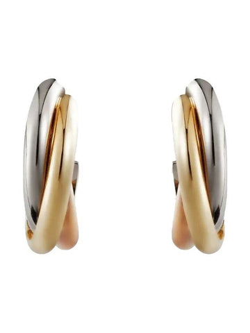 Women's Trinity Earrings Gold - CARTIER - BALAAN 1