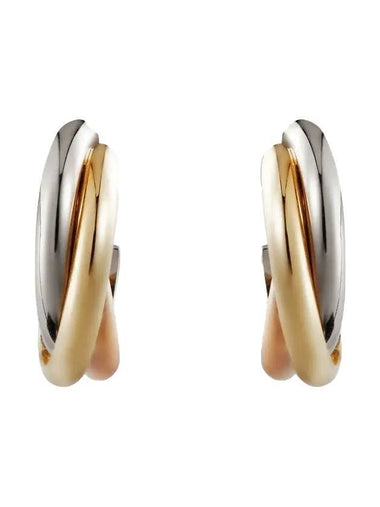 Women's Trinity Earrings Gold - CARTIER - BALAAN 1