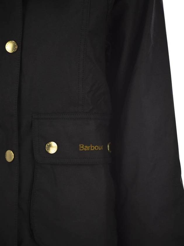 Beadnell waxed jacket with crop cut - BARBOUR - BALAAN 4