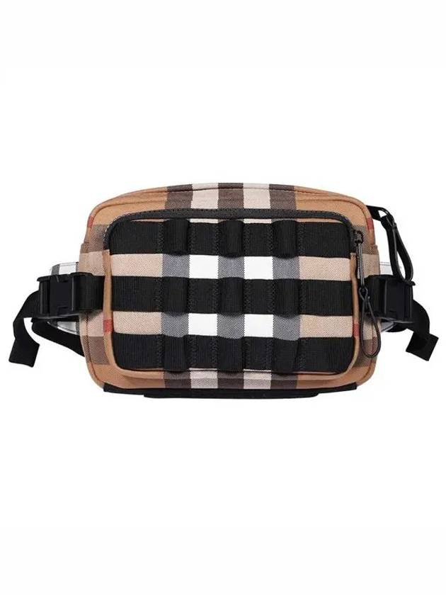 Paddy Check Belt Bag Brown - BURBERRY - BALAAN 2