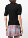 Women's Wool Silk Knit Top Black - VIVIENNE WESTWOOD - BALAAN 4