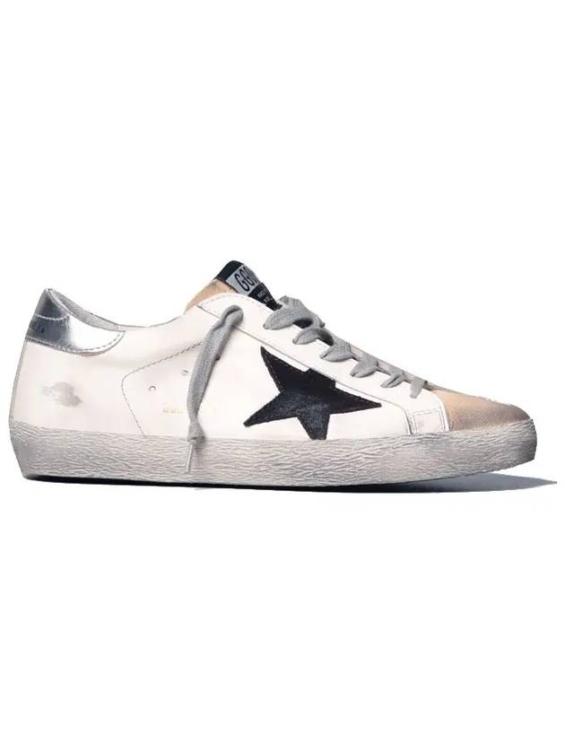 Superstar Silver Tab Low Top Sneakers White - GOLDEN GOOSE - BALAAN 4