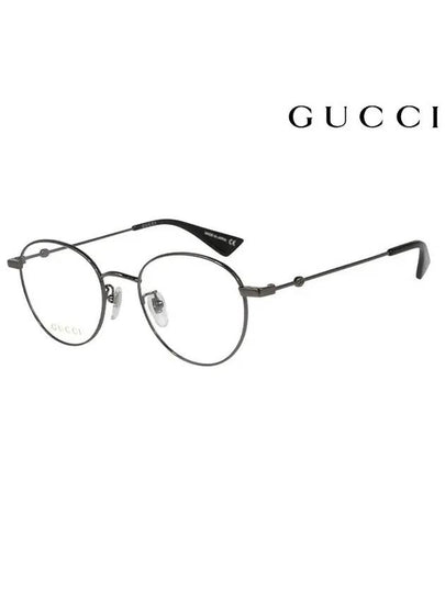 Eyewear Asian Fit Round Eyeglasses Ruthenium - GUCCI - BALAAN 2