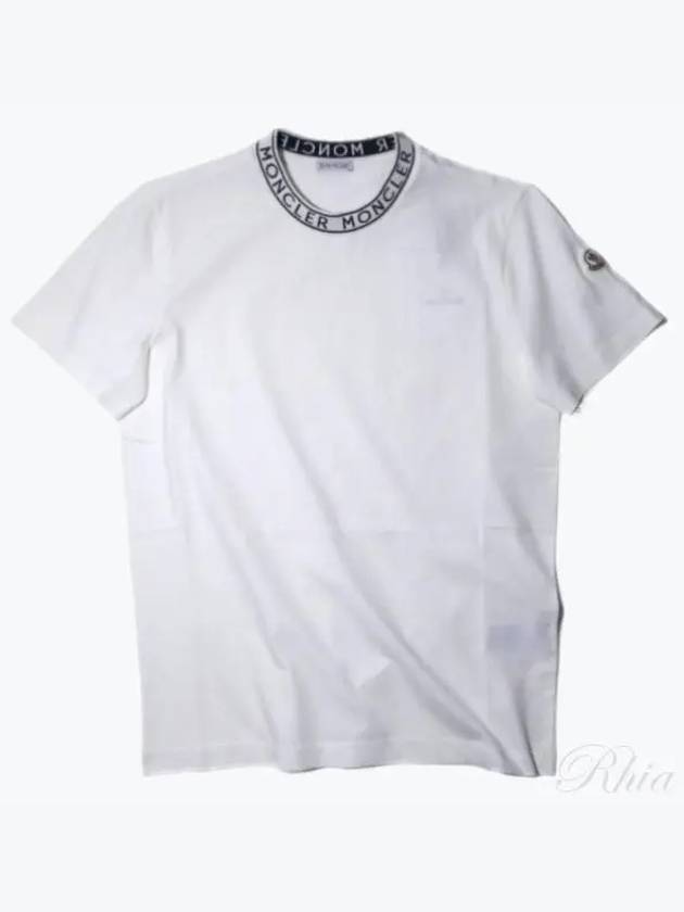 Men s short sleeved t shirt 8C00024 8390T 032 - MONCLER - BALAAN 1