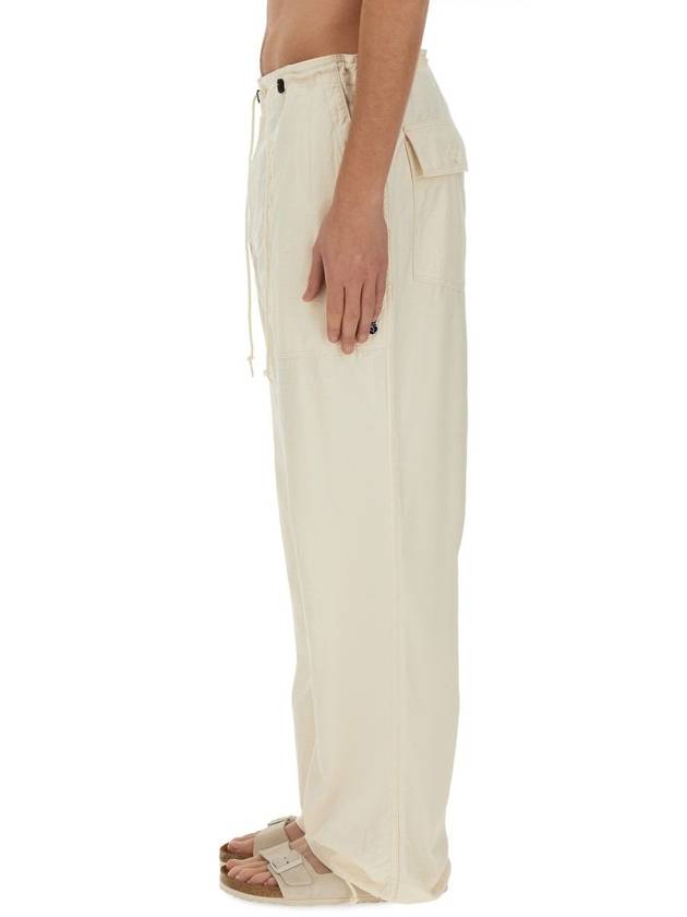 String Fatigue Straight Pants White - NEEDLES - BALAAN 5