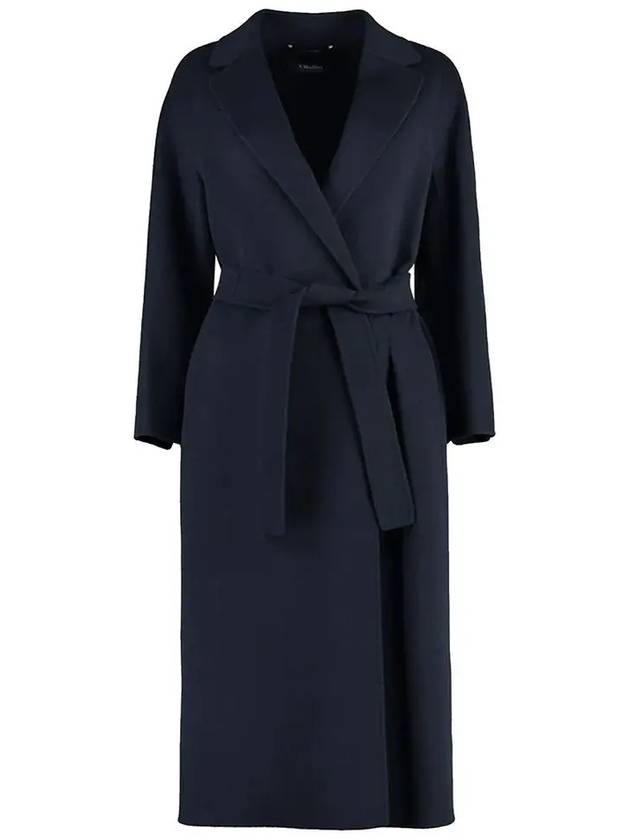 Esturian virgin wool coat navy 29016131600 012 - MAX MARA - BALAAN 1