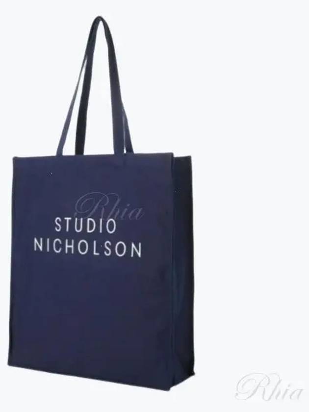 Tote Bag Unisex SMALL SNW 406 Dark Navy - STUDIO NICHOLSON - BALAAN 1