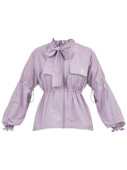 Golf Wear Shiny Overfit Windbreaker Lavender - J JANE - BALAAN 2