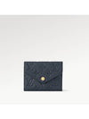 Victorine Monogram Empreinte Half Wallet Navy - LOUIS VUITTON - BALAAN 3