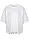 Volume sleeve blouse t-shirt MW3AE112 - P_LABEL - BALAAN 11