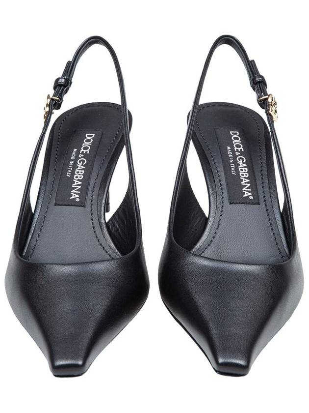 Dolce & Gabbana Slingback In Nappa Leather - DOLCE&GABBANA - BALAAN 3