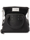 5AC Classique Micro Tote Bag Black - MAISON MARGIELA - BALAAN 3