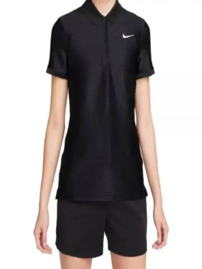 Golf Dri-Fit Victory Short Sleeve Polo Shorts Black - NIKE - BALAAN 2