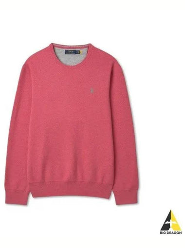 Cotton Crewneck Sweater Red - POLO RALPH LAUREN - BALAAN 1