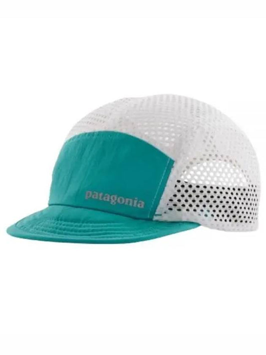 Logo Duckbill Ball Cap White Blue - PATAGONIA - BALAAN 1