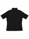 Mock neck line mesh point 5 parts BLACK - TRIMERE - BALAAN 3