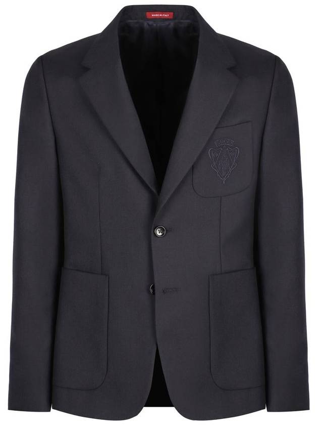 Gucci Single-Breasted Two-Button Jacket - GUCCI - BALAAN 1