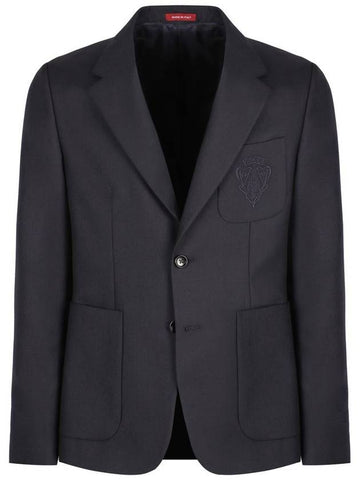 Gucci Single-Breasted Two-Button Jacket - GUCCI - BALAAN 1