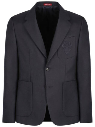 Gucci Single-Breasted Two-Button Jacket - GUCCI - BALAAN 1