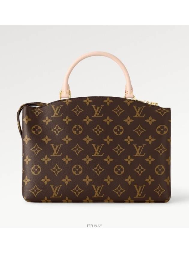 Monogram Petit Palais Tote Bag Brown - LOUIS VUITTON - BALAAN 7