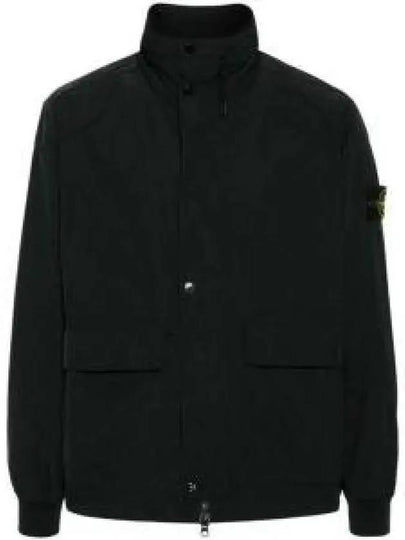 Compass Badge Jacket Black - STONE ISLAND - BALAAN 2