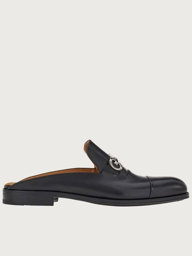 Gancini Bloafers Black - SALVATORE FERRAGAMO - BALAAN 5