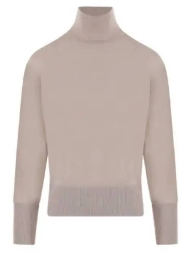 Talea Virgin Wool Knit Top Sand - MAX MARA - BALAAN 2