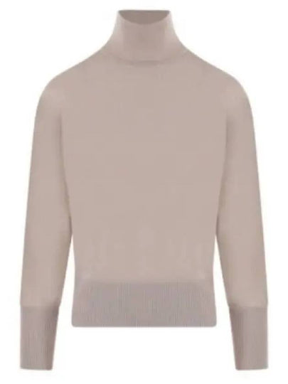 Talea Virgin Wool Knit Top Sand - MAX MARA - BALAAN 2