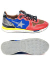 Running Low Top Sneakers Red Blue - GOLDEN GOOSE - BALAAN 7