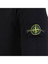 Wappen Patch Crew Neck Knit Top Black - STONE ISLAND - BALAAN 4