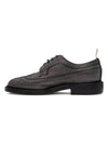 Classic Longwing Pebbled Grained Calfskin Brogue Gray - THOM BROWNE - BALAAN 4