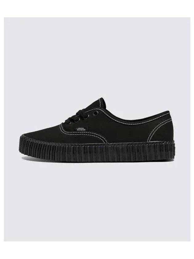 Authentic Creeper Low Top Sneakers Black - VANS - BALAAN 2