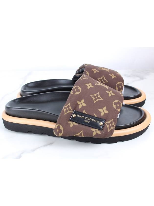 Full Pillow Flat Comfort Mule Slippers 39 260 - LOUIS VUITTON - BALAAN 6