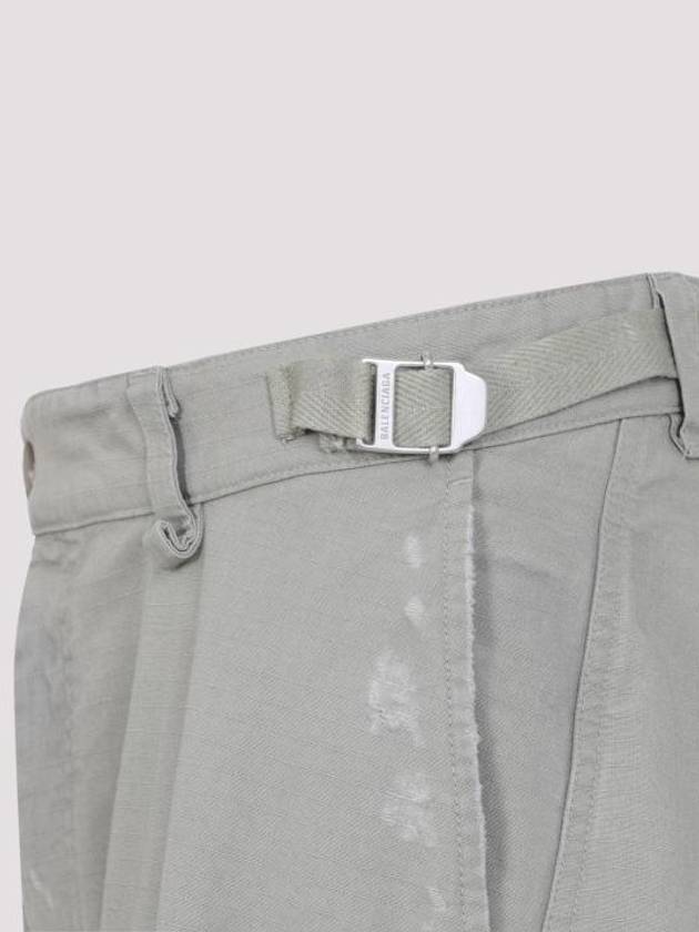 Minimal Cargo Straight Pants Beige - BALENCIAGA - BALAAN 4